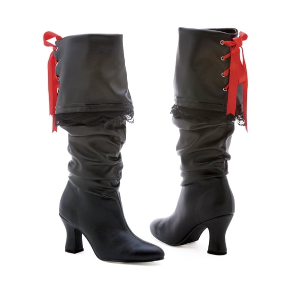 Women's Black Pirate Boots