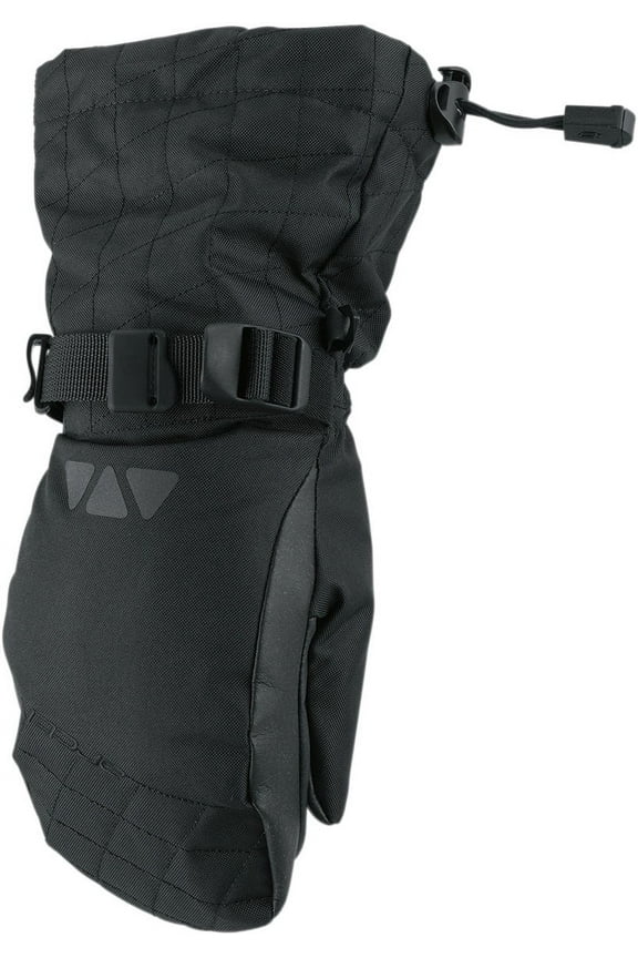 Women's Black Pivot Mittens