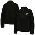 thumbnail image 1 of Women's Black Purdue Boilermakers Everest Half-Zip Sweatshirt, 1 of 4