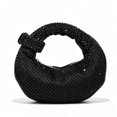 thumbnail image 1 of REMANLAND Women's Satin Evening Handbag, Black, 1 of 6