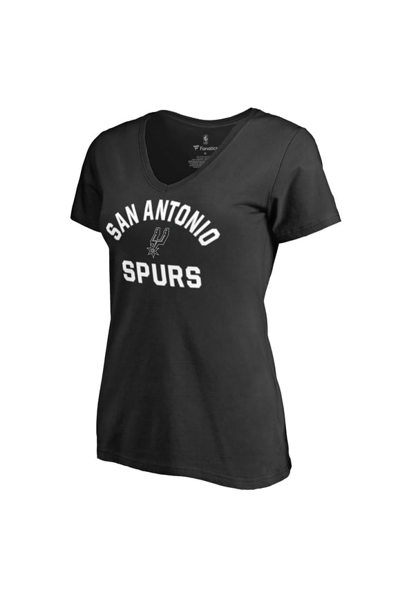 Women's Black San Antonio Spurs Overtime T-Shirt