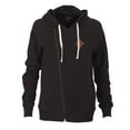 thumbnail image 1 of Women's Black San Diego State Aztecs Fleece Moto Jacket, 1 of 1