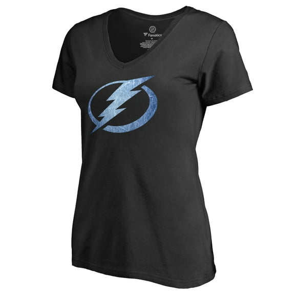 Women's Black Tampa Bay Lightning Pond Hockey T-Shirt