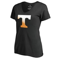 Women's Black Tennessee Volunteers Gradient Logo T-Shirt