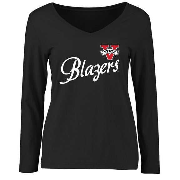 Women's Black Valdosta State Blazers Dora Long Sleeve T-Shirt