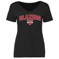 thumbnail image 1 of Women's Black Valdosta State Blazers Proud Mascot T-Shirt, 1 of 2