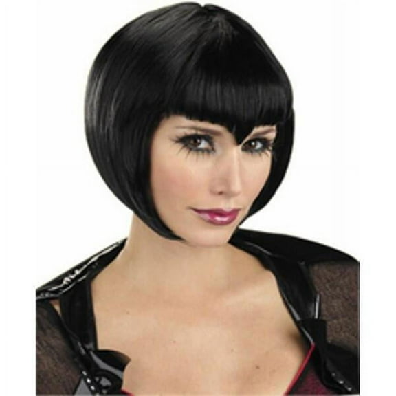 Women's Black Vamp Wig