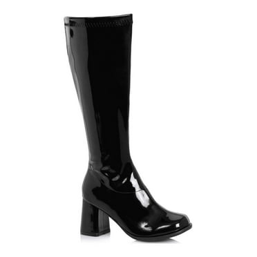 Women's Black Wide Width Gogo Boots