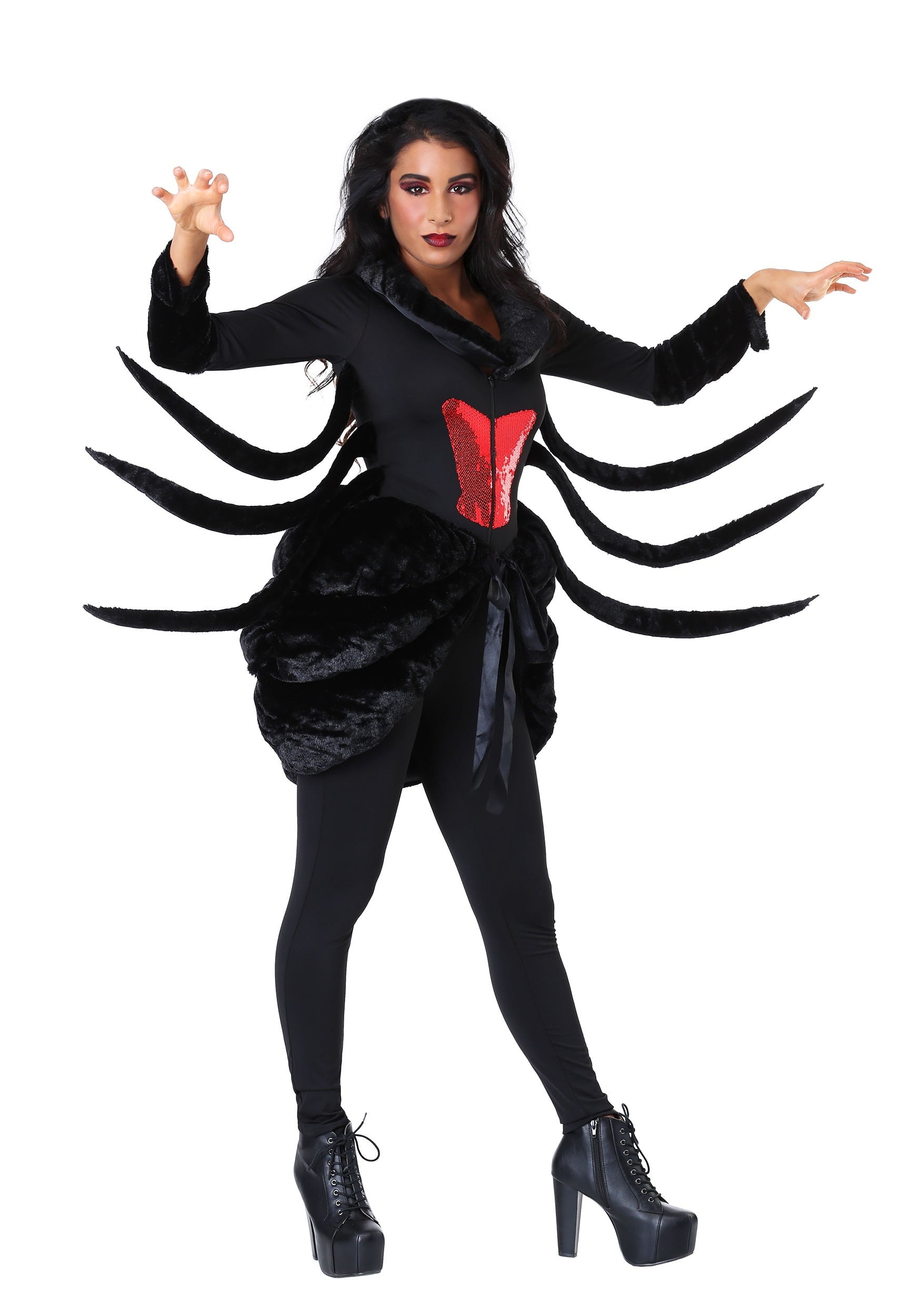 Spy Lady Costume Ladies Black Widow main image 1