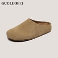 thumbnail image 1 of Women's Blain Genuine Suede Slip-On Clogs with + Memory Foam & Chic Buckle Mule - Comfortable, Non-Slip, Wide Widths Available, 1 of 6