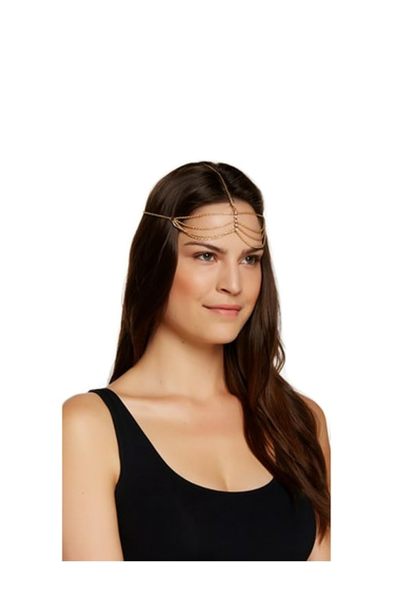 Women's Blair 18K Gold Plated Head Chain HC2020 One Size Gold
