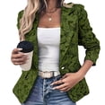 thumbnail image 1 of Women's Blazer Women's Suit Jacket Lapel for Work Office Casual Spring Summer - Stylish Comfortable Versatile Women's Suit Jacket, 1 of 4