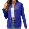 thumbnail image 1 of Women's Blazer Women's Suit Jacket Long Sleeve Lapel for Work Office Casual - Stylish Comfortable Women's Blazer, 1 of 4