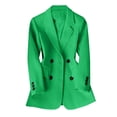 thumbnail image 1 of Women's Blazer Women's Suit Jacket Long Sleeve Solid Color Lapel for Work Office Casual - Stylish Comfortable Women's Blazer, 1 of 4