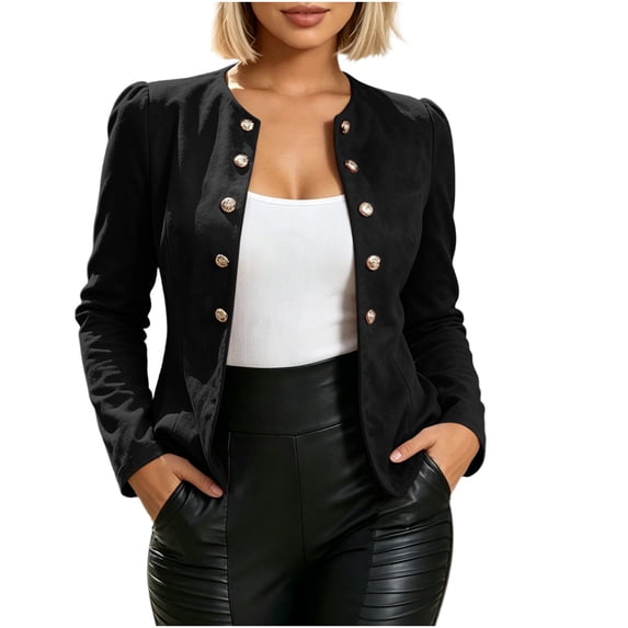 Women's Blazer Women's Suit Jacket Slim Fit for Work Office Casual - Stylish Comfortable Women's Blazer