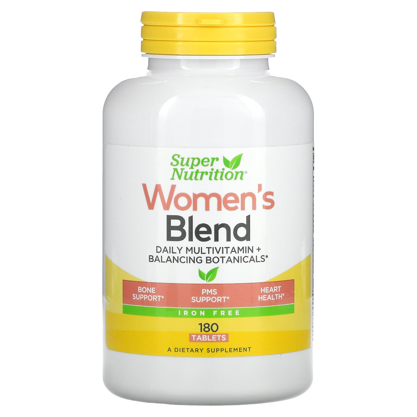 Women’s Blend Multivitamin by Super Nutrition Vitamins & Minerals with a Balancing Herb