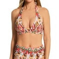 thumbnail image 1 of Women's Bleu Rod Beattie FS23107 Free Spirit Halter with Ring Swim Top (Multi 10), 1 of 1