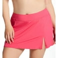 thumbnail image 1 of Women's Bleu Rod Beattie K00507X Plus Size Ring Me Up High Waist Skirt Swim Bottom (Rose Red 20W), 1 of 1