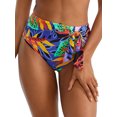 thumbnail image 1 of Women's Bleu Rod Beattie S23572 Night Safari High Waist Tie Swim Bottom (Multi 4), 1 of 2