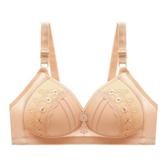 Women's Blissful Benefits Underarm-Smoothing with Seamless Stretch Wireless Lightly Lined Comfort Bra Complexion 36