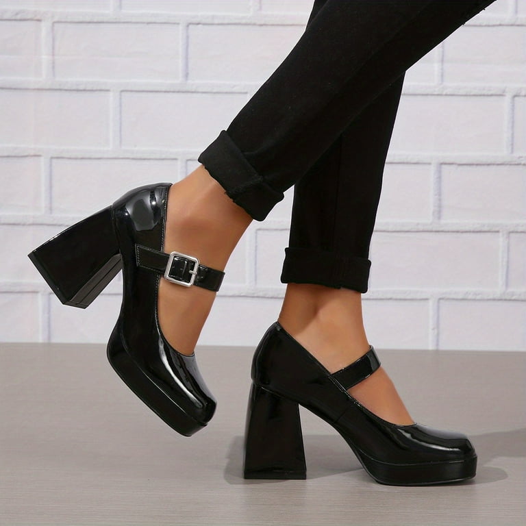 Walmart block heels cheap