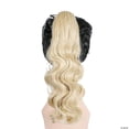 thumbnail image 1 of Ponytail Comb Wig Flame Red Long Curly Costume Theatre Cosplay Adult Women, 1 of 2