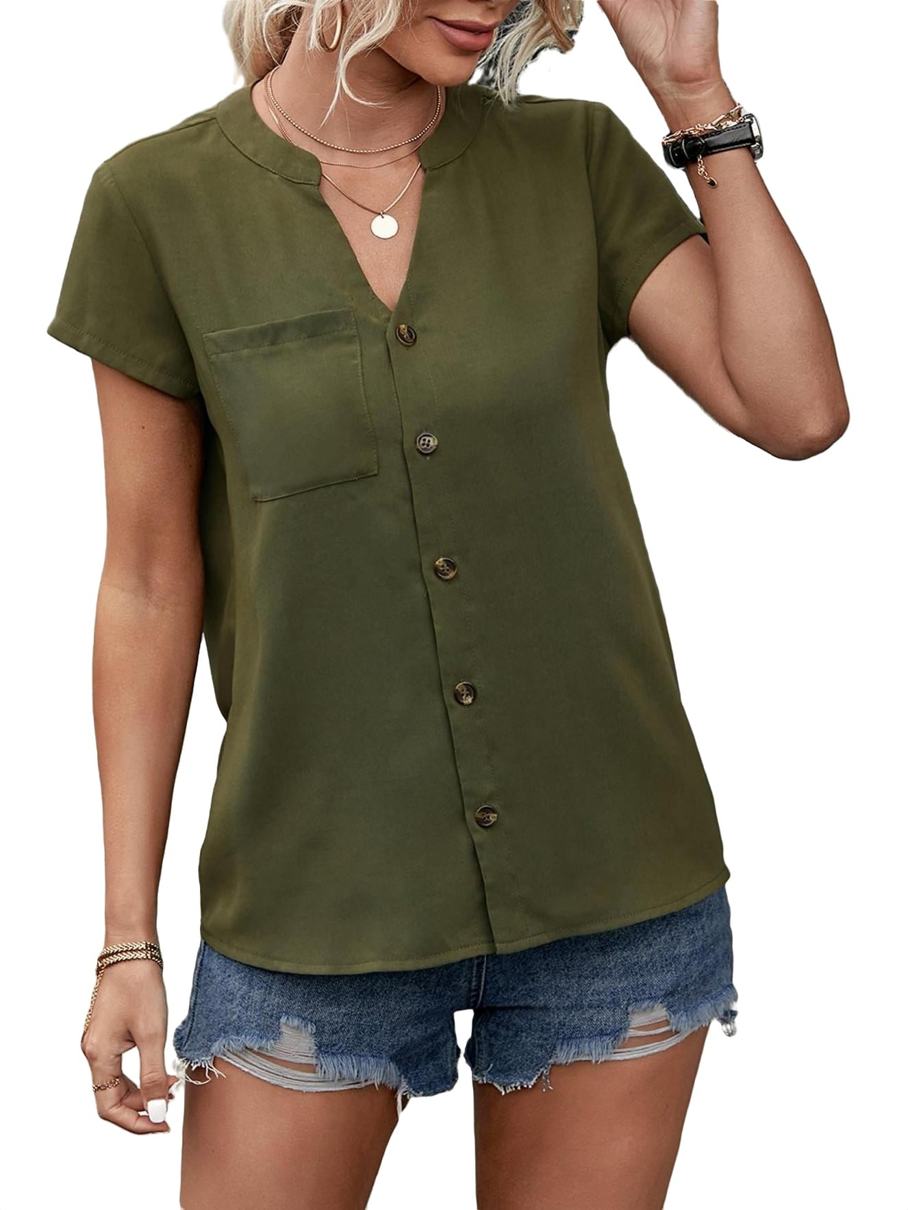 Helikon Women's T-Shirt US Green Size XL