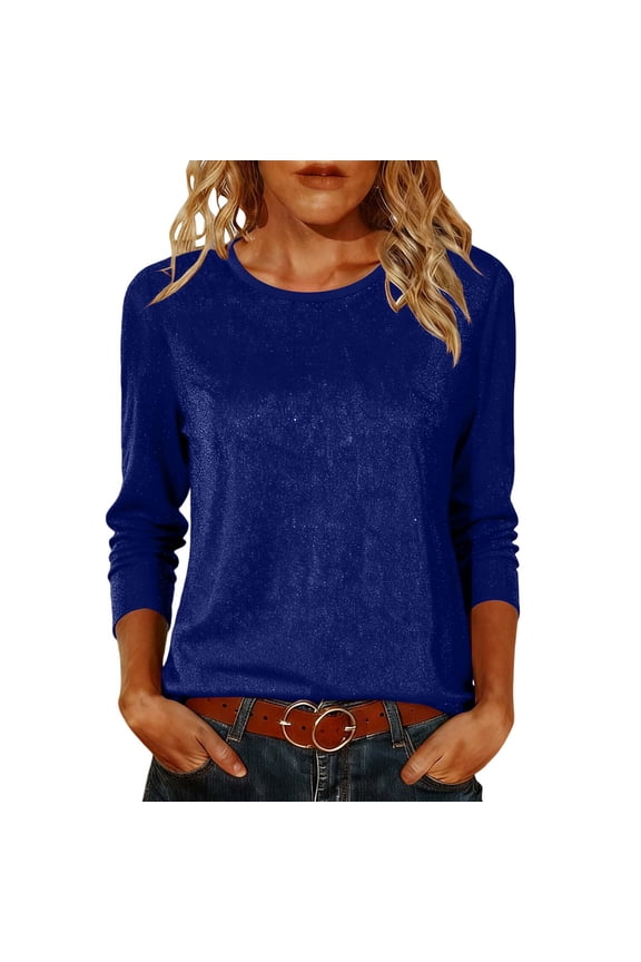 Women's Blouses Shirts Summer Ruffled Glittering Gold 3/4 Sleeves 3/4 Sleeves Elegant Dress Collar Double Layer Mesh Tops Work Tunic Party Going Out Dressy