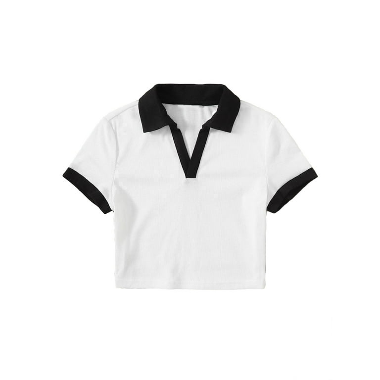 Walmart white polo women's shop
