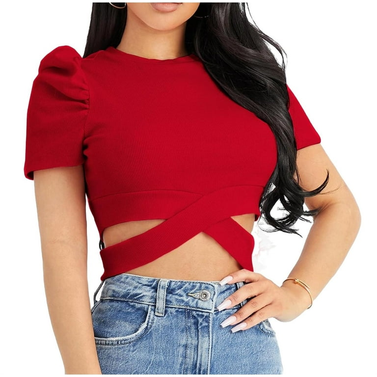 plain red t shirts walmart