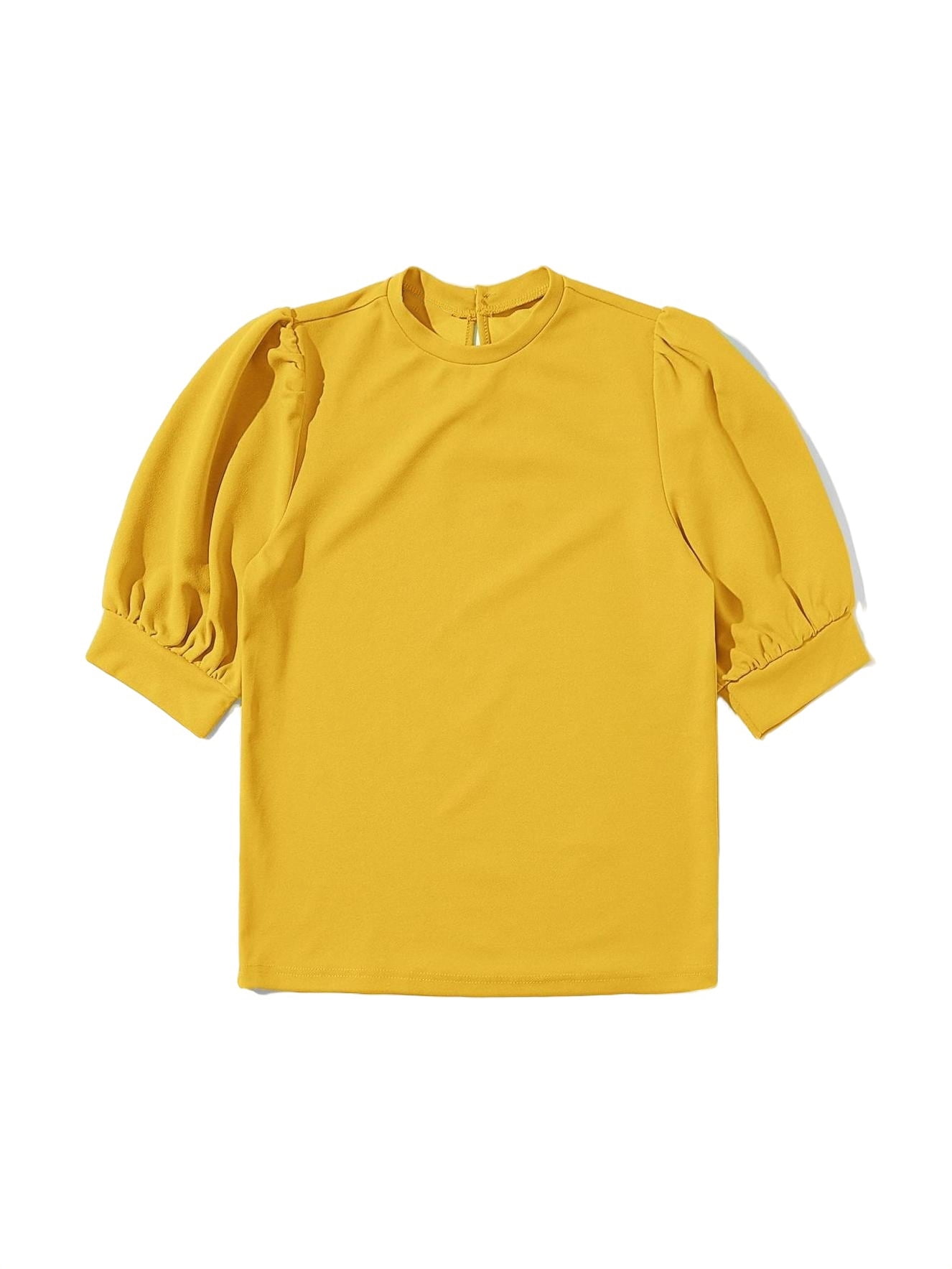 yellow t shirt women's walmart