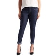 thumbnail image 1 of Women's Blue Stretch Denim Skinny Jeans, 1 of 5