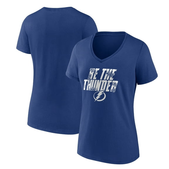 Women's Blue Tampa Bay Lightning Represent T-Shirt