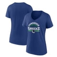 thumbnail image 1 of Women's Blue Vancouver Canucks Represent T-Shirt, 1 of 3
