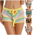 thumbnail image 1 of Women's Board Shorts Bikini Full Coverage Yellow Mid Rise High Leg Bikini Bottom Womens Swimsuits, 1 of 9