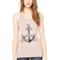 thumbnail image 1 of Women's Boat Anchor with Printed Flowy Racerback Tank Top, 1 of 1