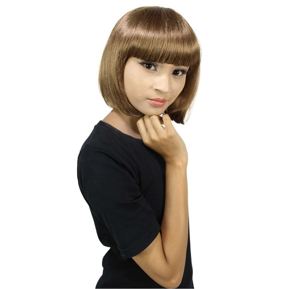 Women's Bob Wig | Cosplay Party Halloween Wig | Multiple Color Options | Premium Breathable Capless Cap