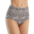 thumbnail image 1 of Women's Body Hush BH1301 365 Everyday Control Brief Panty (Snowy Feline M), 1 of 4