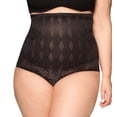 thumbnail image 1 of Women's Body Hush BH1706 Magnifique Icon High Waist Shaping Panty (Black L), 1 of 2