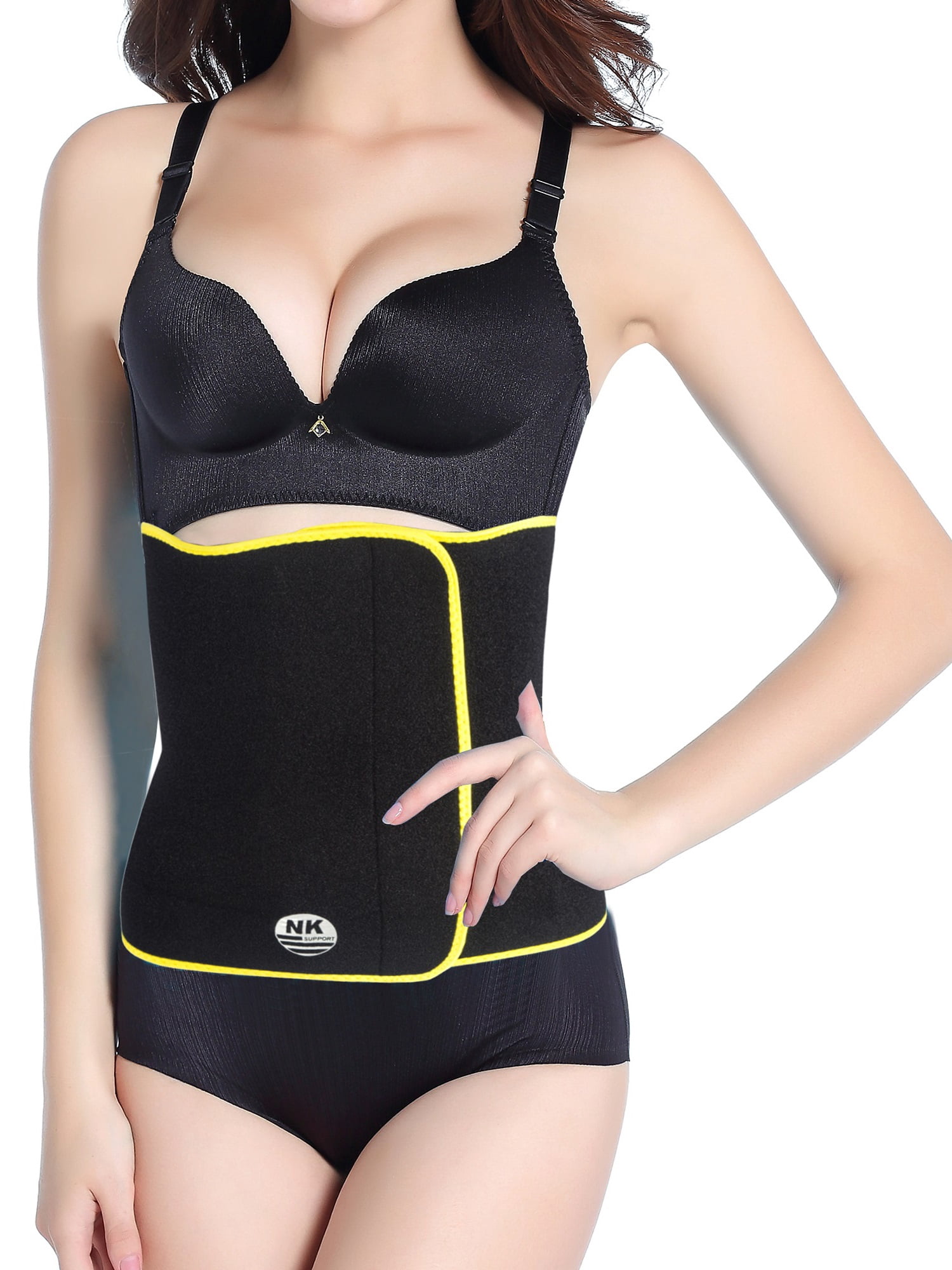 Women's Body Shaper Corset Hot Thermo Sweat Waist Trainer Cincher Tummy Control Slimming Belt Weight Loss Gym Shapewear Girdle