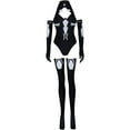 thumbnail image 1 of Women's Bodysuit for Hyperdimension Neptunia Noire Black Heart Outfit, 1 of 7