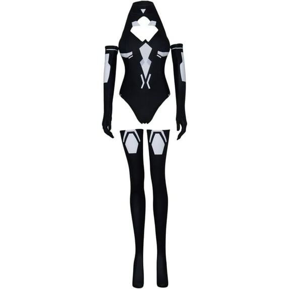 Women's Bodysuit for Hyperdimension Neptunia Noire Black Heart Outfit