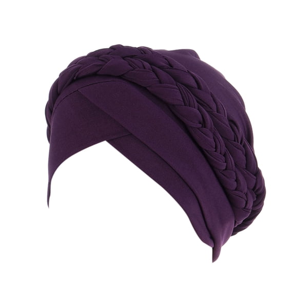 Womens summer hats Ethnic Braid Pre Tied Wrap sun hats for women