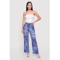 thumbnail image 1 of Women's Boho Print Wide Leg Pants, 1 of 4