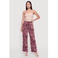 thumbnail image 1 of Women's Boho Print Wide Leg Pants, 1 of 4