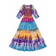Womens Rainbow Dresses Colorful Summer Styles
