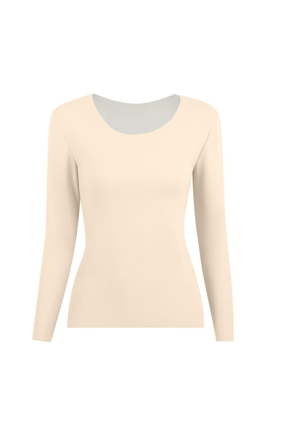 Women's Boho Tops For Women Autumn Winter Warm Plus Size Compression Function Fleece Gentle Washable Suitable For Daily Gatherings Work 1Pc Blouses & Tops Womens Tops