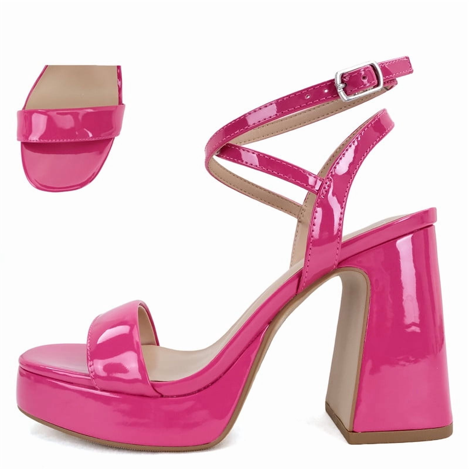 Women’s Bold Platform Chunky Heeled Sandals
