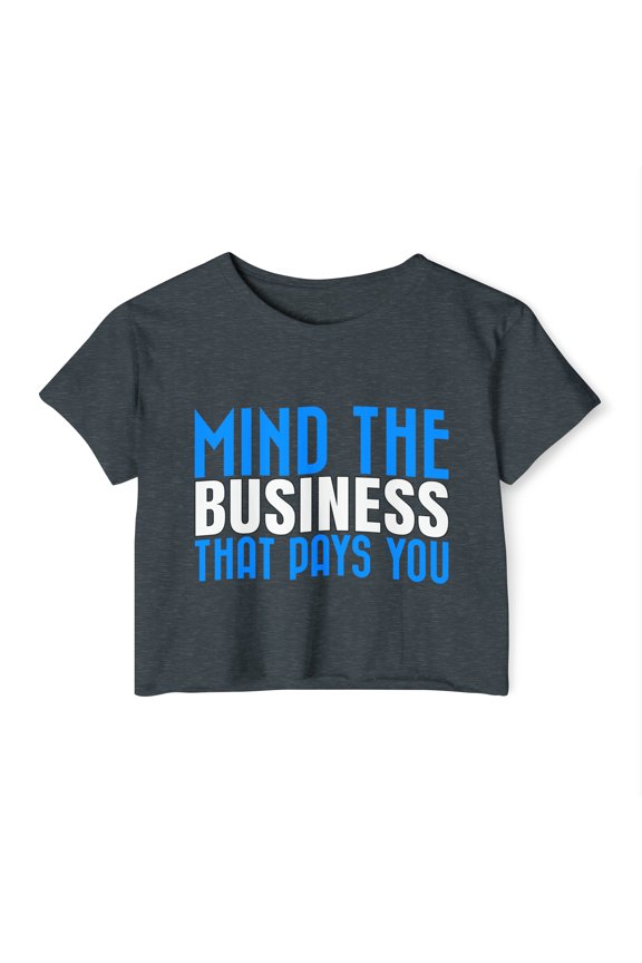 Women's Bold Statement Crop Top