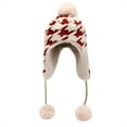 thumbnail image 1 of Women's Bomber Hats Autumn Winter Hat Black Red Khaki Brown Polyester Cotton Hat, Women's Accessories Bomber Hats M, 1 of 8